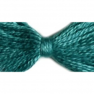 Нитки мулине цв.3514 зеленый 12х10м С-Пб