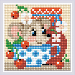 Набор РИОЛИС мозаичная картина арт.AM0027 День варенья 10х10 см