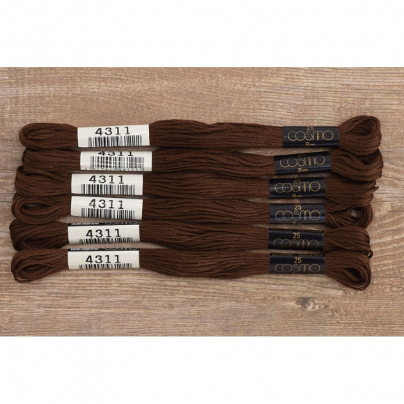 164478_Мулине COSMO однотонный цвет 4311