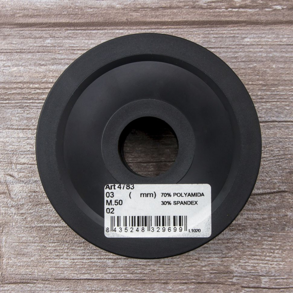 162433_Резинка шляпная SAFISA, 3 мм, цвет 02, белый 162433_Резинка шляпная SAFISA, 3 мм, цвет 02, белый