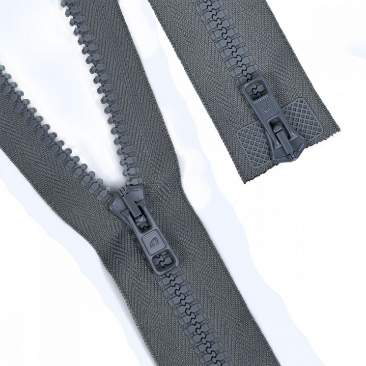 Молния трактор ARTA-F.2077 Т5(6) 2 замка 90см цв.076 т.серый уп.10шт