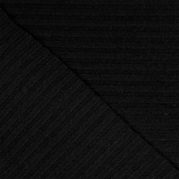 Ткань трикотаж лапша 320 г/м? 62% пэ, 30% вискоза, 8% спандекс шир.160 см арт.С.1906.12 цв.черный рул.30м Ткань трикотаж лапша 320 г/м? 62% пэ, 30% вискоза, 8% спандекс шир.160 см арт.С.1906.12 цв.черный рул.30м