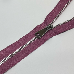 Молния трактор №5 Premium разъем 75см никель D276 брусничный