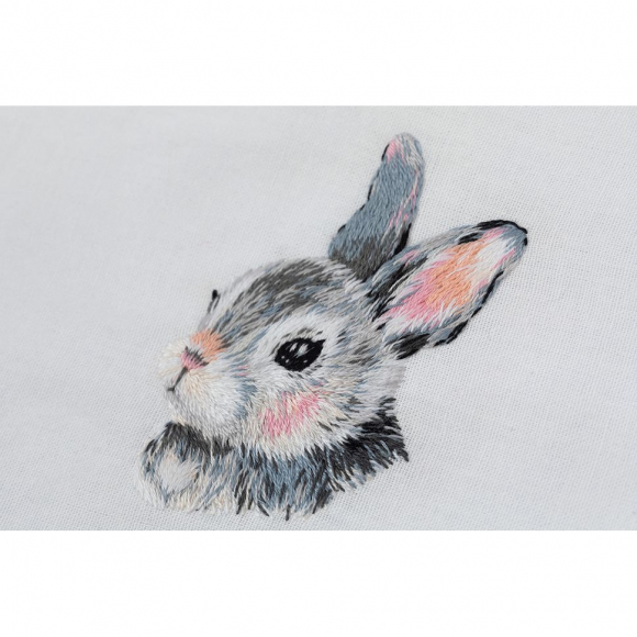 Набор для вышивания PANNA Живая картина арт. JK-2277 Зайчонок 8х6 см
