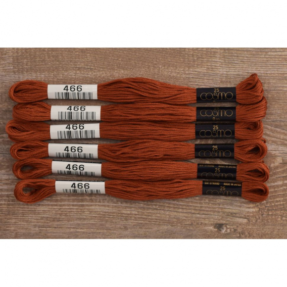 Мулине COSMO однотонный цвет 466