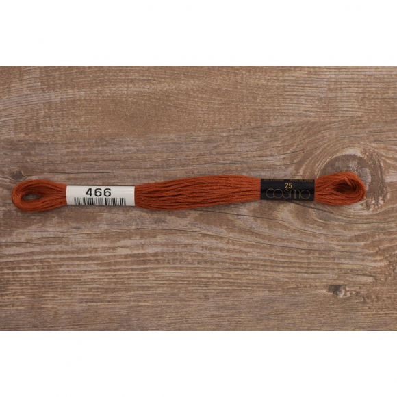 Мулине COSMO однотонный цвет 466