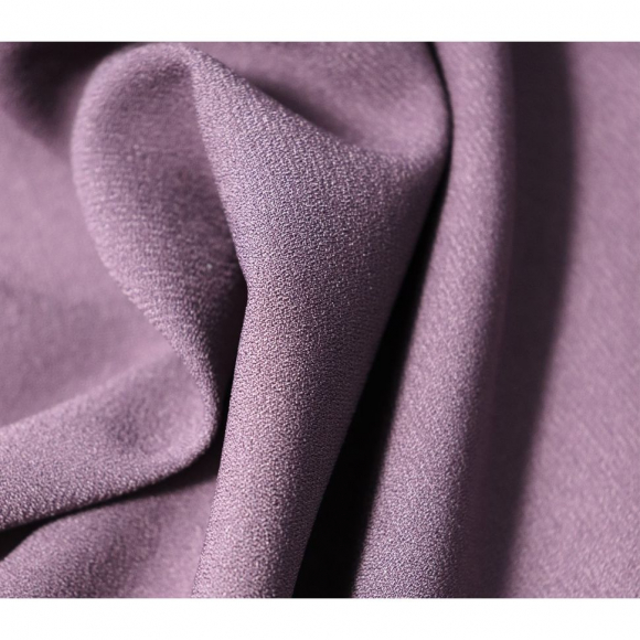 Ткань Креп 210 г кв.м 95% полиэстер, 5% спандекс шир.150 см арт.Р.11350.09 цв.09 лиловый уп.25м
