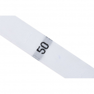 Размерники жаккардовые тафта 50 белый 10х32 мм ТВ в рул. 500 шт Размерники жаккардовые тафта 50 белый 10х32 мм ТВ в рул. 500 шт