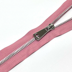 Молния трактор №5 Premium разъем 75см никель D070 лиловая пастель