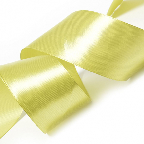 Лента атласная 50мм цв.3036 св.салатовый IDEAL уп.27,4 м
