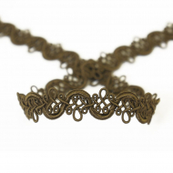 56424_Тесьма PEGA тип интерьерная, цвет коричневый, 13 мм