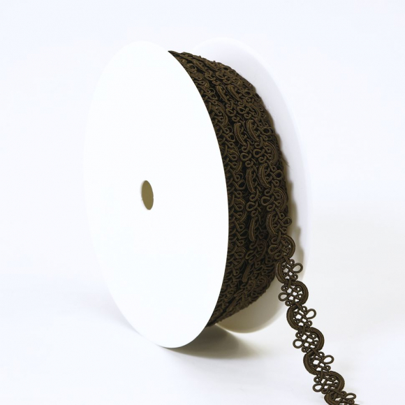 56424_Тесьма PEGA тип интерьерная, цвет коричневый, 13 мм