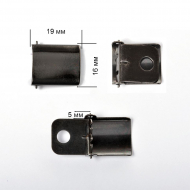 Застежка для бейсболки металлическая арт.TBY-162019-3 разм.16мм цв.оксид уп.1000шт