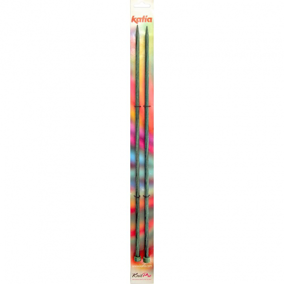 116456_Спицы прямые KATIA, 40 см, 6,5 мм