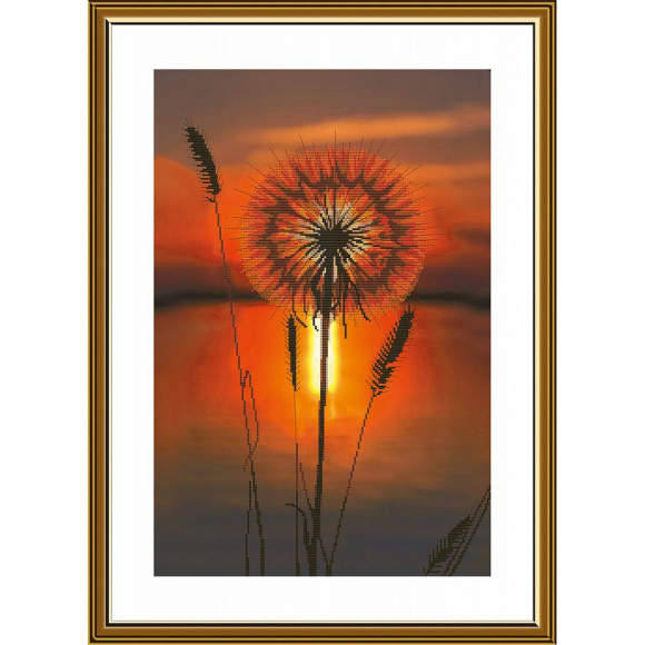 Набор для вышивания мулине НОВА СЛОБОДА арт.СР2268 Одуванчик 28,4х42,7 см