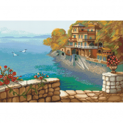 Алмазная мозаика Ah5455 Новый день 40х60