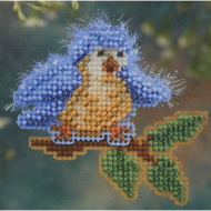 Набор для вышивания MILL HILL Пока пташка 7х6 см