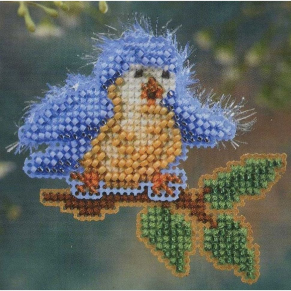 Набор для вышивания MILL HILL Пока пташка 7х6 см