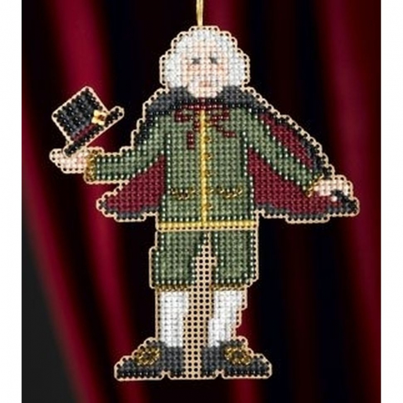 Набор для вышивания бисером MILL HILL Дроссельмейр 7х11 см