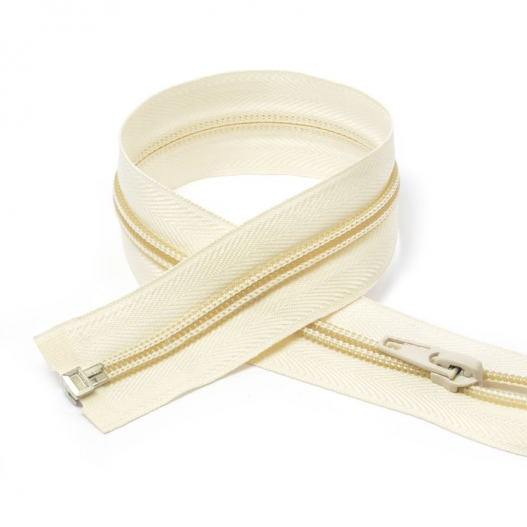 Молния MaxZipper пласт. спираль №5-N 60см цв.F306 св.бежевый уп.50шт