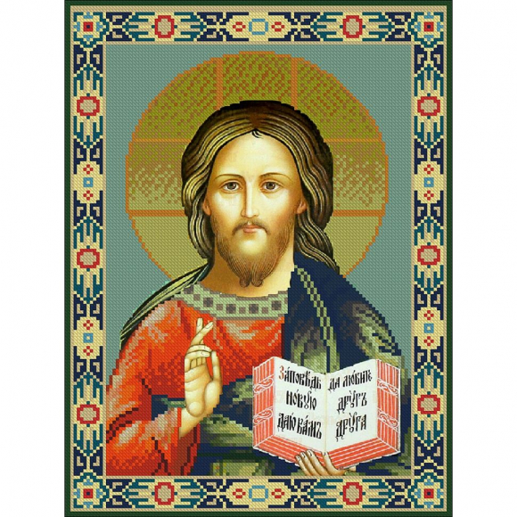Картины мозаикой Molly арт.KM0290 Господь Вседержитель 30х40 см