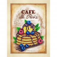 Набор для вышивания бисером ПАУТИНКА арт.Б-1307 Блинный десерт 20х28 см Набор для вышивания бисером ПАУТИНКА арт.Б-1307 Блинный десерт 20х28 см