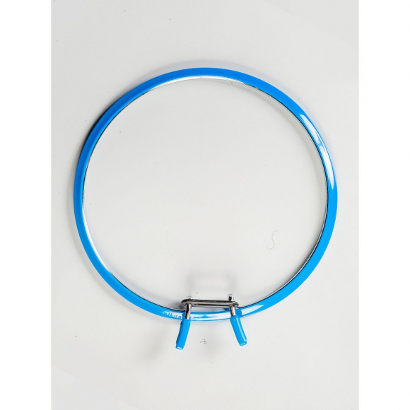 Пяльцы NURGE пружинные для вышивания и штопки, цв. синий арт.NUR.160-1 ?195мм толщина 7,7