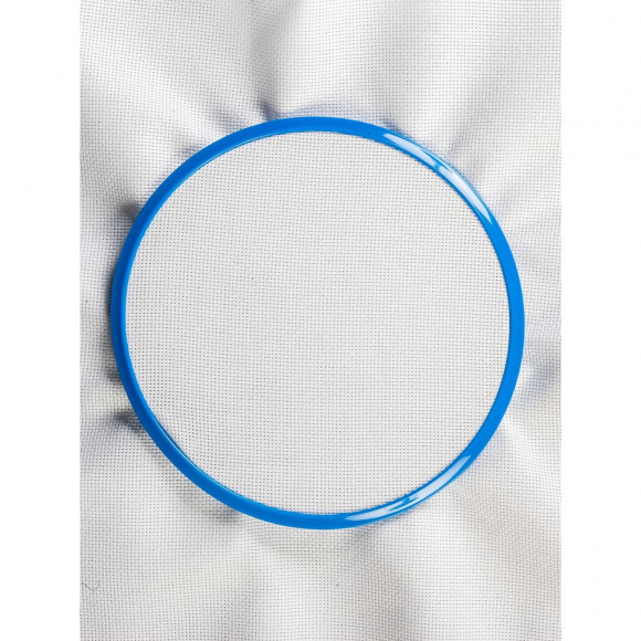 Пяльцы NURGE пружинные для вышивания и штопки, цв. синий арт.NUR.160-1 ?195мм толщина 7,7