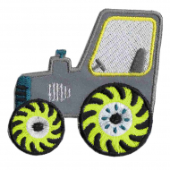 Термоаппликация HKM "Trecker mit gelben Fenster Refle"