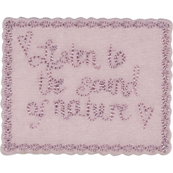 Термоаппликация "Слушайте тишину"