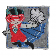 Термоаппликация HKM "Супергерой в синей накидке"