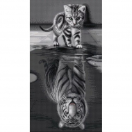 Рисунок на ткани (Бисер) КОНЁК арт. 1459 Воображение 2 25х45 см Рисунок на ткани (Бисер) КОНЁК арт. 1459 Воображение 2 25х45 см