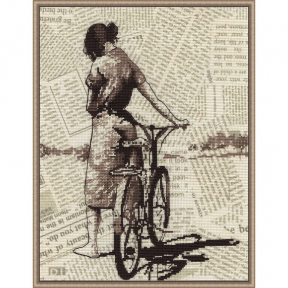 Набор для вышивания ОВЕН арт. РК-016 Задумчивость 19х25 см