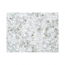 Бисер Япония "TOHO" 11/0  круглый 3  2.2 мм 5 х 5 г №0021F белый