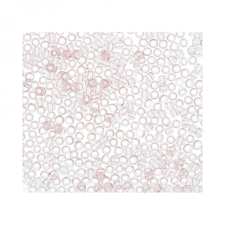 Бисер Япония "TOHO" 10/0  круглый 1  2.4 мм 5 х 5 г №0011 бл.персиковый