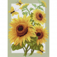 Рисунок на канве МАТРЕНИН ПОСАД арт.37х49 - 0503 Подсолнухи
