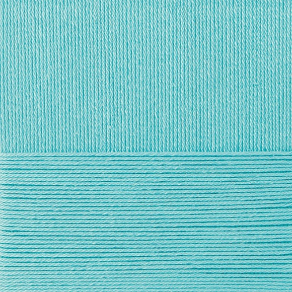 Пряжа для вязания ПЕХ Классический хлопок (100% мерсеризованный хлопок) 5х100г/250м цв.223 св.бирюза