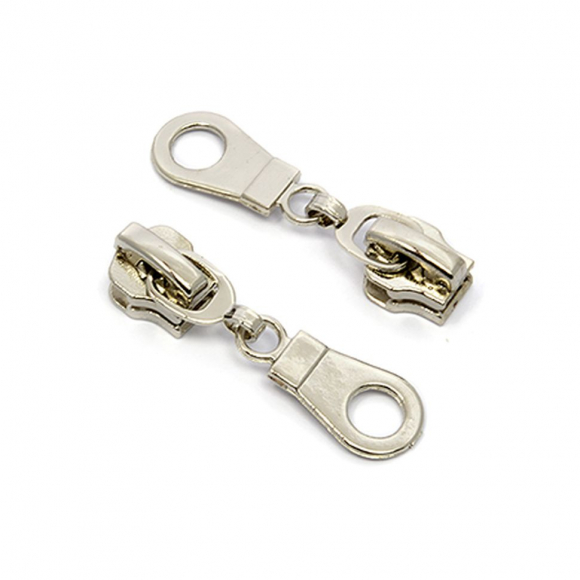 Замок MaxZipper автомат М#5 арт.TBT1100 цв.никель уп.100шт