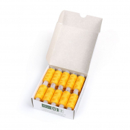 Нитки армированные 45ЛЛ  200 м цв.0208 желтый