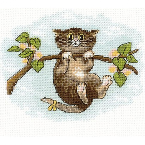 Набор для вышивания СДЕЛАЙ СВОИМИ РУКАМИ арт.П-31 Подсадите! 16х13 см