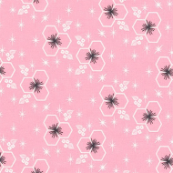 Ткань для пэчворка PEPPY Palm Canyon 146 г/м? 100% хлопок цв.AVL-17456-10 PINK уп.50х55 см