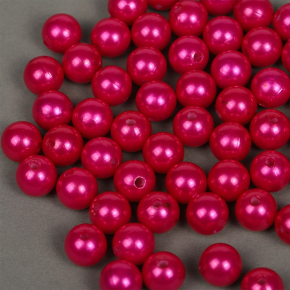 Бусины MAGIC 4 HOBBY круглые перламутр 12мм цв.014 малина уп.50г (53шт) Бусины MAGIC 4 HOBBY круглые перламутр 12мм цв.014 малина уп.50г (53шт)