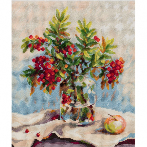 Набор для вышивания PANNA арт. PAN.C-7316 Букет рябины 19х22 см