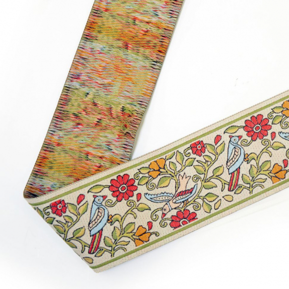 180008_Лента из тканого жаккарда SAFISA, 50 мм, 15 м, цвет 01 180008_Лента из тканого жаккарда SAFISA, 50 мм, 15 м, цвет 01