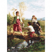 Набор для вышивания LUCA-S арт. B559 Через кладку 38х52 см