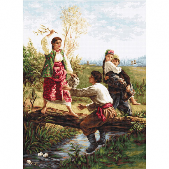 Набор для вышивания LUCA-S арт. B559 Через кладку 38х52 см