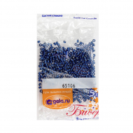 Бисер №10, 5 г., цвет 65106