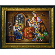 Рисунок на ткани (Бисер) КОНЁК арт. 9829 Три девицы 29х39 см Рисунок на ткани (Бисер) КОНЁК арт. 9829 Три девицы 29х39 см