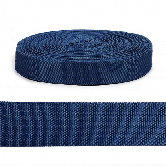 Стропа лента ременная LCH 40мм цв.синий кобальт уп.50м