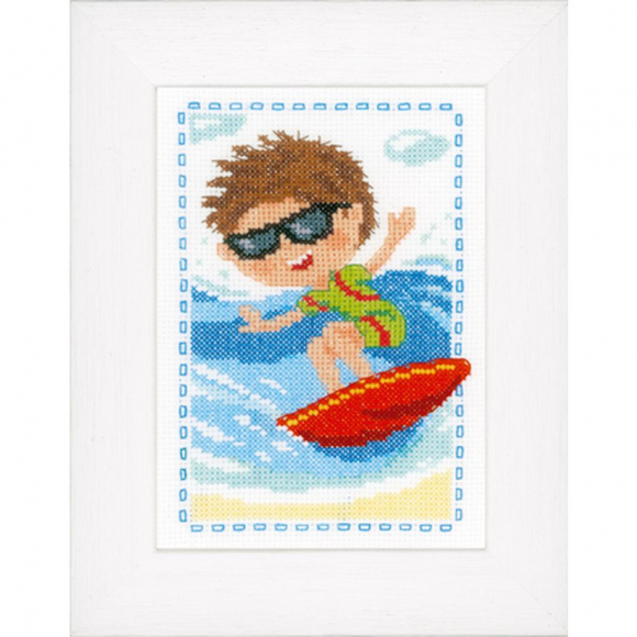 70161_Набор для вышивания "Сёрфингист"